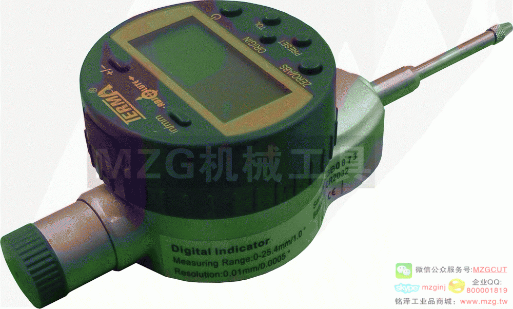 MZG品牌机械工具数显百分表图片价格