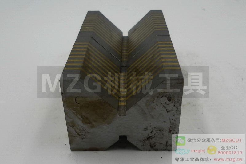 MZG机械工具检测用磨床配件磁性V型台1226图片价格